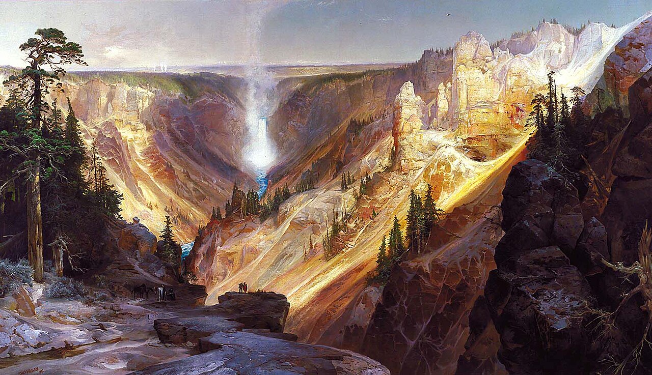 Thomas Moran's Masterpiece: The 1901 Grand Canyon of Yellowstone